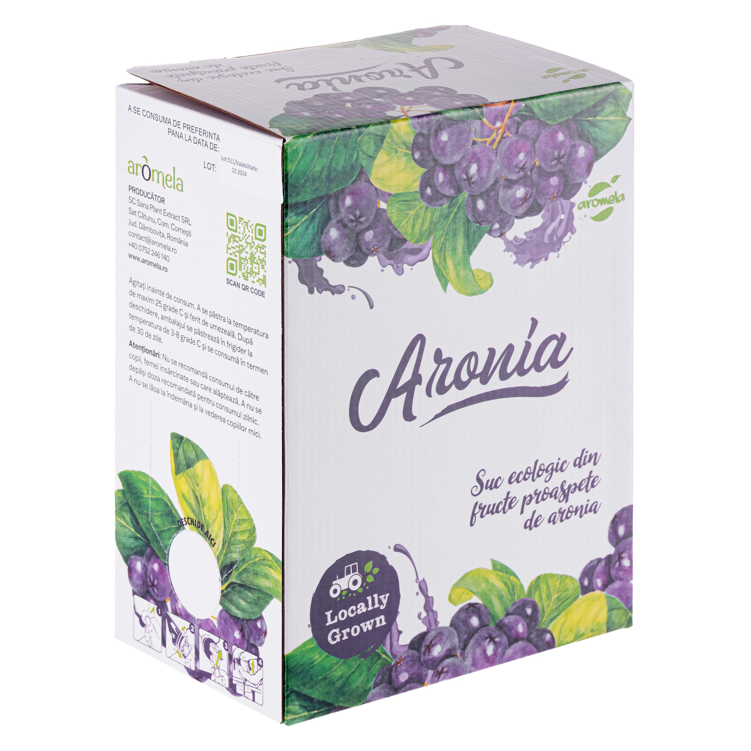 Suc ecologic de aronia, BIB 3l