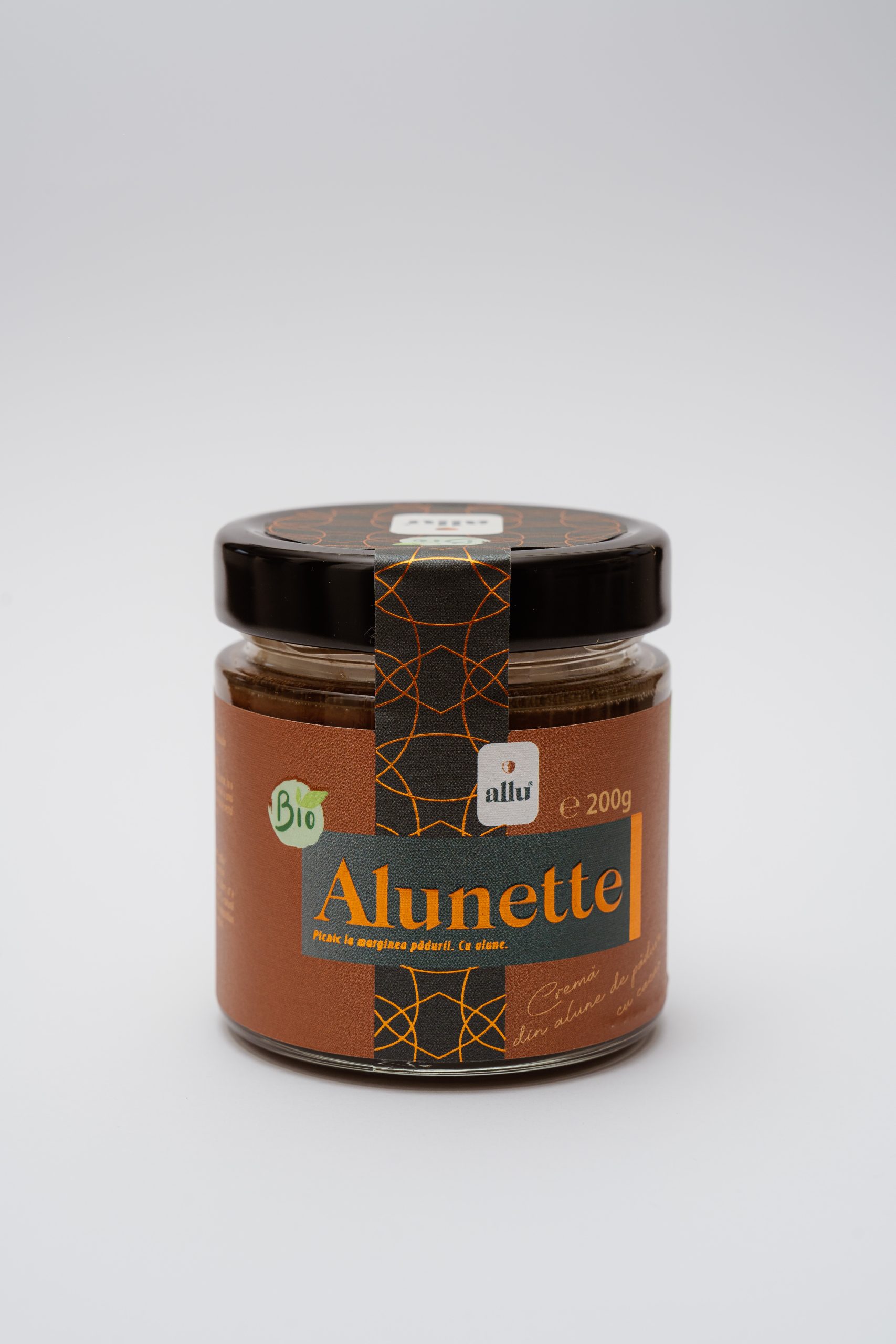 Alunette – Cremă din alune de pădure cu cacao, 200 g