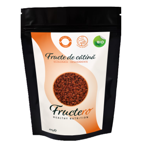 Frutcte de cătină deshidratate ecologice, 100g