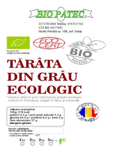 Tărâță din grâu ecologic