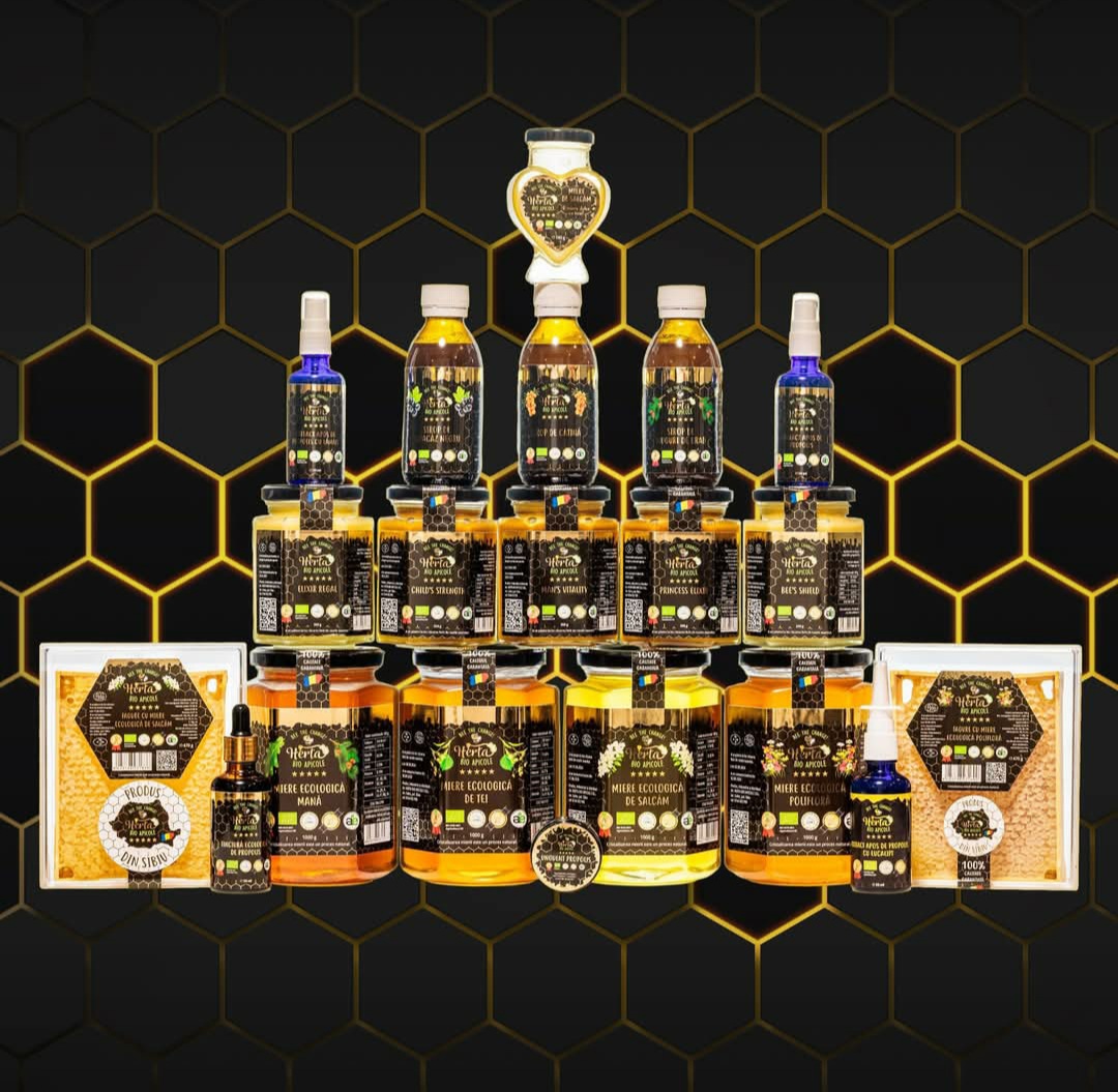 Miere, produse apicole ecologice în Galeș, Sibiu – Herta Bio Apicole S.R.L.