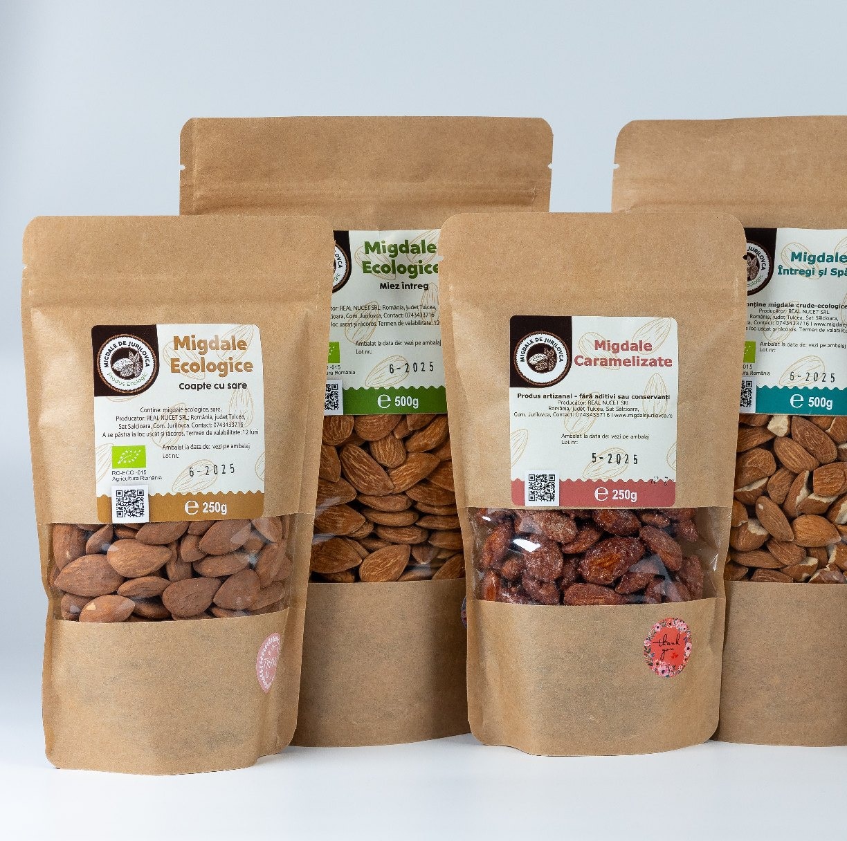 Migdale ecologice în Sălcioara, Tulcea – Real Nucet S.R.L.