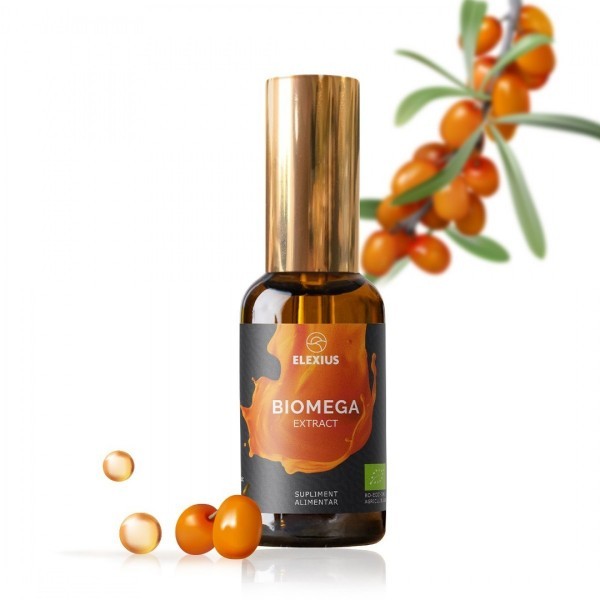 Ulei Biomega Extract, ecologic din cătină 50 ml