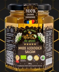 Miere ecologica BIO de Salcam 350g