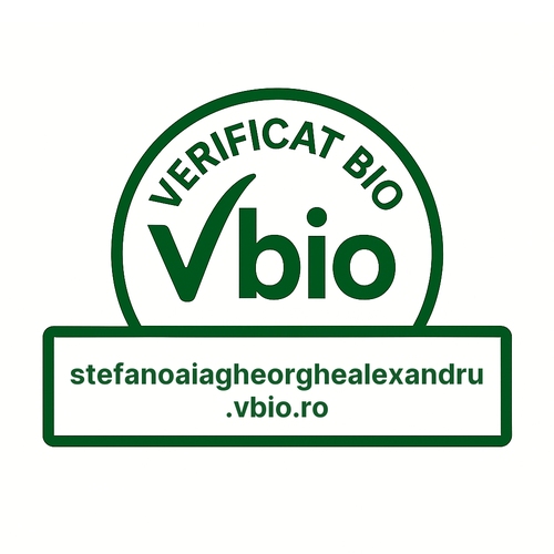 Producător ecologic în Cotnari, Iași – Ștefănoaia Gheorghe-Alexandru I.I.