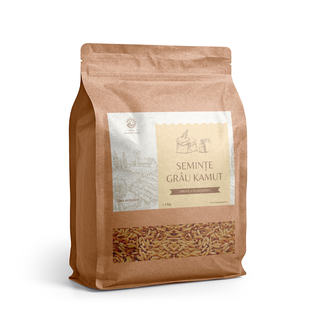 Seminţe de grâu Khorasan 1kg