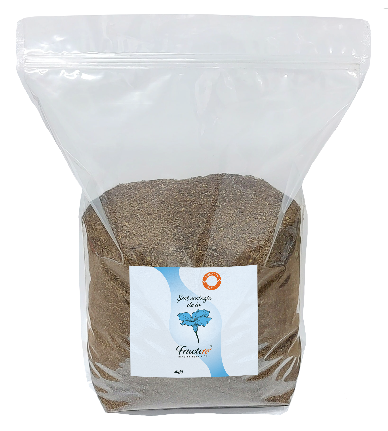 Șrot de in ecologic, 3Kg