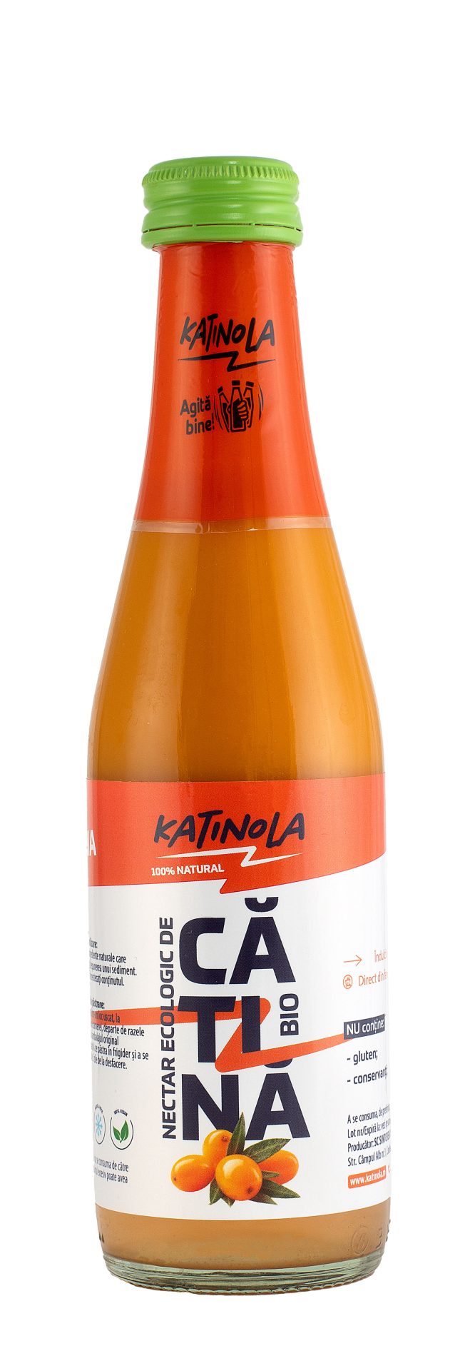 NECTAR DE CATINA CU AGAVE STICLA DE 250 ML