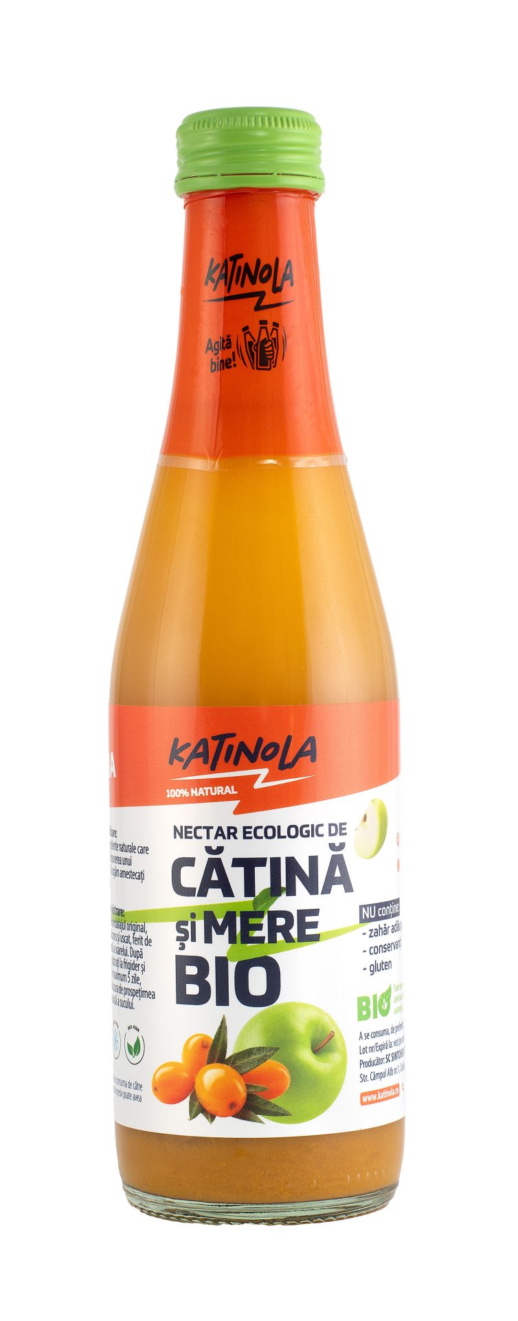 Nectar de catina Katinola cu mar 250 ml-BIO